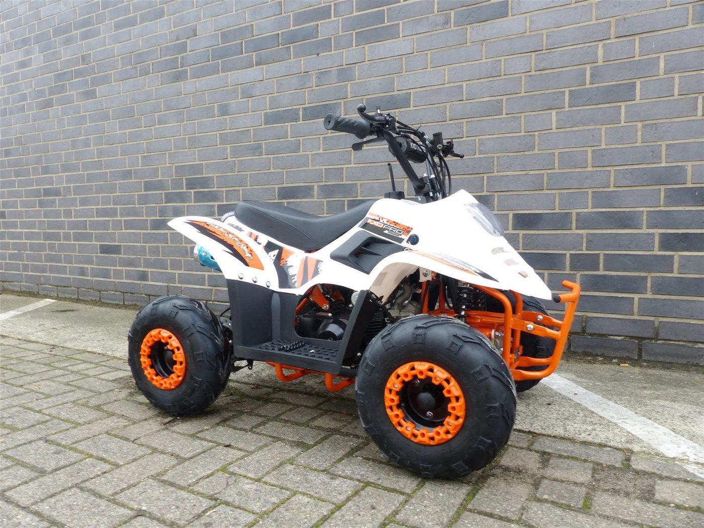 KXD Quad 125cc Quad ATV Automatikgetriebe 6 Zoll Kinderquad Kinder 001 Orange von KXD