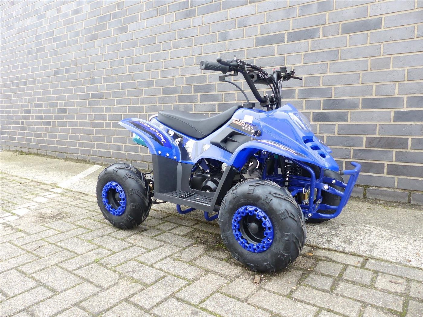 KXD Quad 125ccm Quad ATV Automatikgetriebe 6 Zoll Kinderquad Kinder 001 Blau von KXD