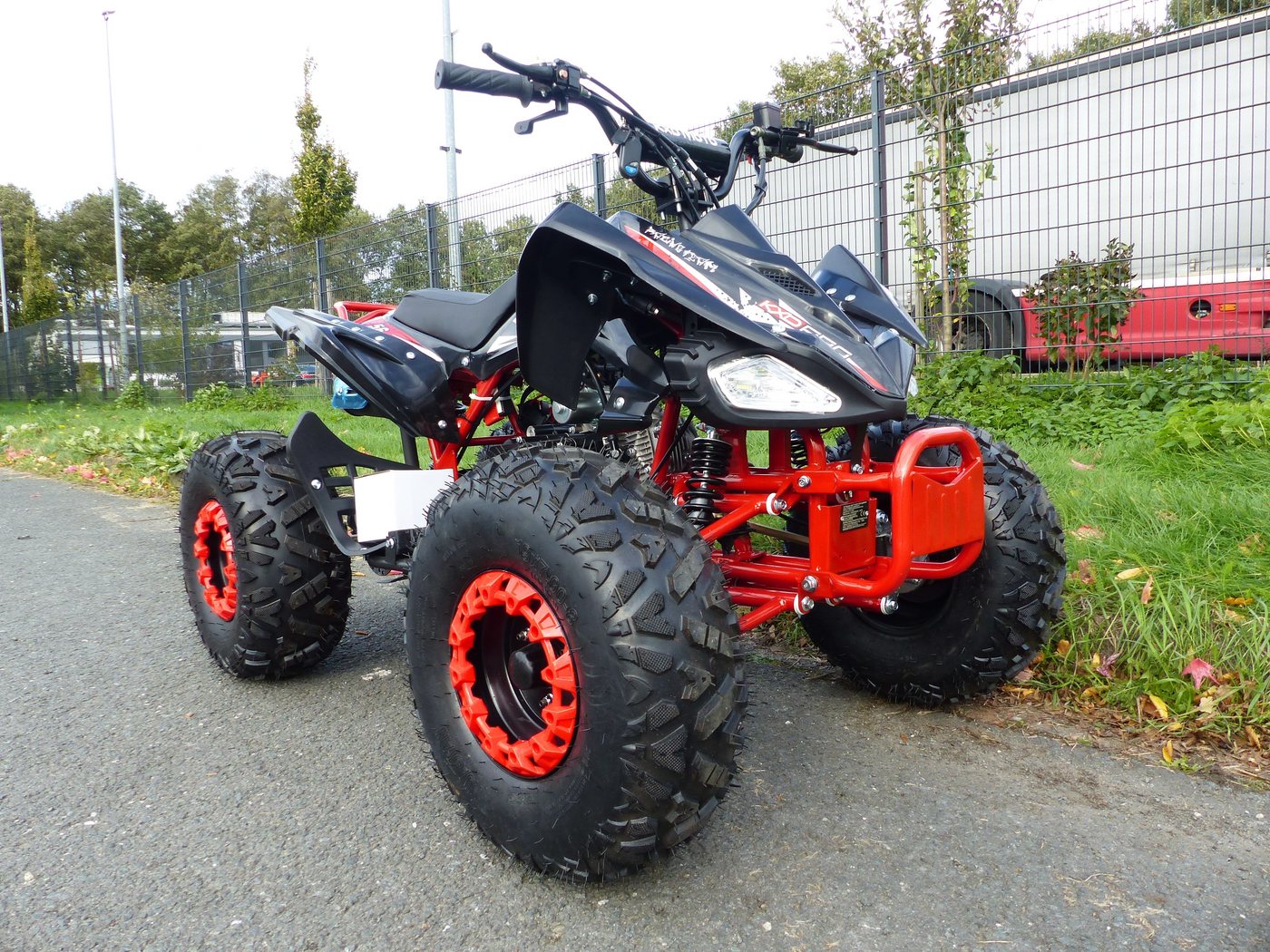KXD Quad 125ccm Quad ATV Kinder Pitbike 4 Takt Motor Quad ATV 8 Zoll KXD 004 von KXD