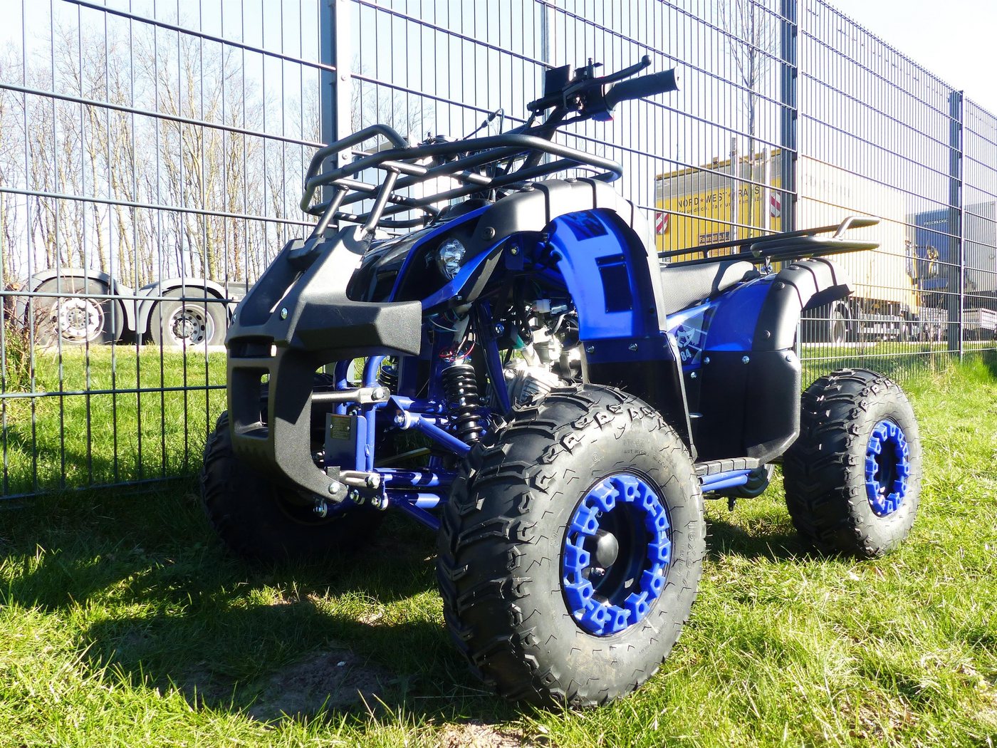 KXD Quad 125ccm Quad ATV Kinder Quad Pitbike Quad ATV 7 Zoll KXD ATV006 Blau von KXD