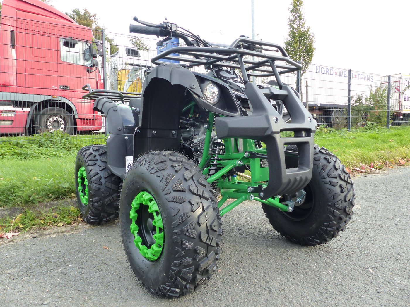 KXD Quad 125ccm Quad ATV Kinderquad Pitbike 4 Takt Quad ATV 8 Zoll KXD 006 von KXD