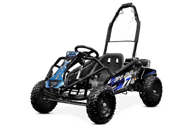 Nitro Motors Quad 98ccm GoKid Dirty Buggy Strandbuggy Automatik Pullstart 6" Kinderbuggy von Nitro Motors