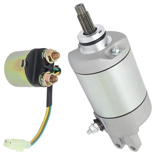 KXGHC Anlasser Und Relais Für TRX450FM FourTrax Foreman S 2002 2003 2004 OEM 31200-HM7-003 18638 410-54056 von KXGHC