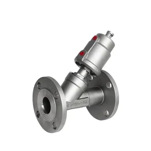 DN40 Edelstahl Pneumatisches Flansch-Schrägsitzventil Korrosionsbeständiges Dampf-Y-Typ-Absperrventil DN40 Edelstahl Pneumatisches Flansch-Schrägsitzventil Korrosionsbeständiges Dampf-Y-Typ-Absperrventil von KXHMCGGL