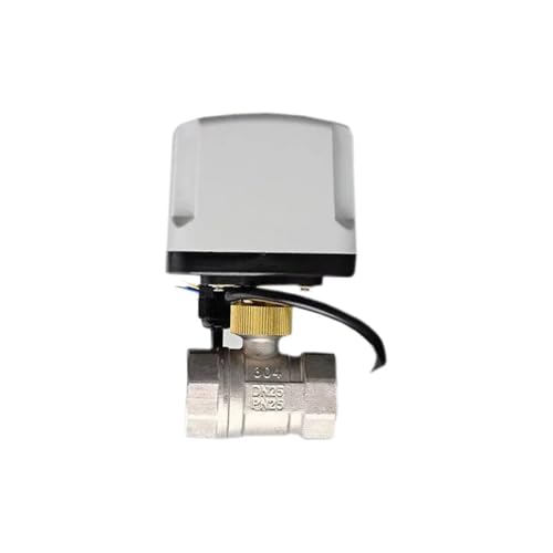 1" Edelstahl IP65 Kugelhahn 220V 12V 24V 3 Draht 2 Steuerung Messing Kugelhahn(12VDC) von KXIWLUFV