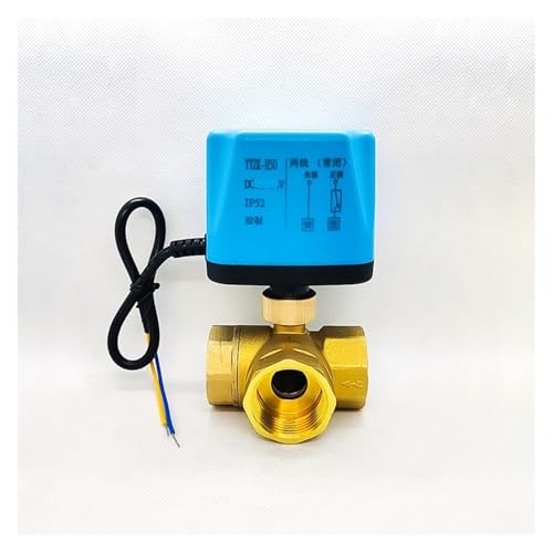 1 "Messing kugelhahn Zwei Linien DREI normalerweise geschlossen normalerweise offen 220V 24V 12V Schalter ventil Wasser ventil(DC12V-NORMALLY Closed) von KXIWLUFV