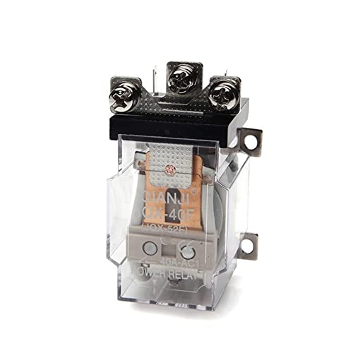 1 stücke JQX-40F 1Z 40A DC12V DC24V AC220V Spule Power Relais SPDT Schraube Montieren Miniatur Power Relais von KXIWLUFV