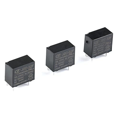 20 STÜCKE leistungsrelais HF32F JZC-32F-005-HS3 JZC-32F-012-HS3 JZC-32F-024-HS3 5A 250VAC 4PIN 5 V 12 V 24 V von KXIWLUFV