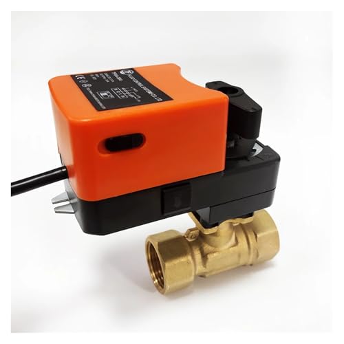 TFV4-310 Messing G3/4'' Proportionalventil 10Nm AC/DC24V 0-10V oder 4-20mA Modulationsventil zur Durchflussregulierung oder Ein-/Aus-Steuerung(4-20mA) von KXIWLUFV