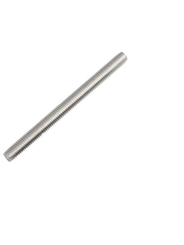 1/2/5 Stück M6 M8 M10 M12 M14 M16 M18 M20 304 Edelstahl Feinzahnschraube Stange Kopfloser Bolzen Vollgewindeschaft Stangenbolzen(1pcs,M12x1.25x250) von KXJSYL Tool