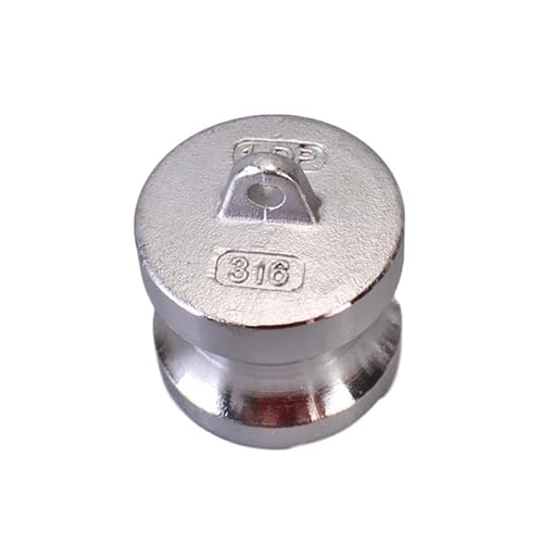 1/2 3/4 304 Edelstahl Homebrew Camlock Fitting Adapter MPT FPT Barb Camlock Schnellkupplung for Schlauchpumpen Armaturen(DP,1/2") von KXJSYL Tool