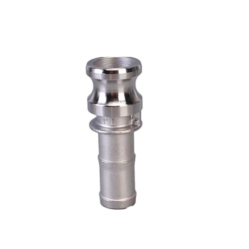 1/2 3/4 304 Edelstahl Homebrew Camlock Fitting Adapter MPT FPT Barb Camlock Schnellkupplung for Schlauchpumpen Armaturen(E,1/2") von KXJSYL Tool