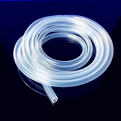 1 Meter 6mm bis 44mm Lebensmittelqualität transparentes Silikonrohr Gummischlauch Wassergasleitung(12x16mm) von KXJSYL Tool