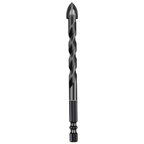 1 Pc 3-12mm Kreuz Hex Fliesen Bohrer Set for Glas Keramik Beton Loch Opener Ziegel Harte Legierung dreieck Bit-Tool Kit Metall Bohrer(6mm) von KXJSYL Tool