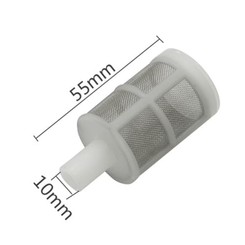 1 STÜCK 8 mm 10 mm 12 mm Schnittstelle Edelstahlgewebe Siphonnetzfilter Bewässerung Aquariumzubehör Membranpumpe Filtrationszubehör(10mm) von KXJSYL Tool