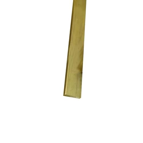 1 Stück L/500 mm H59 Messing flache Stangenplatte Reihenstreifen dick 2 mm 3 mm 4 mm 5 mm 6 mm 7 mm 8 mm 10 mm 12 mm 15 mm 20 mm rechteckiges massives Metallblech(2x8x500mm) von KXJSYL Tool