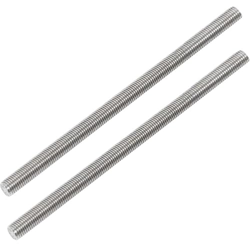 1 Stück M6 M8 M10 M12 M14 M16 M18 M20 250 mm Länge Feingewindebolzen 304 Edelstahl Gewindestange Vollgewinde-Stabbolzen(M 10 x 1.25 x 250) von KXJSYL Tool