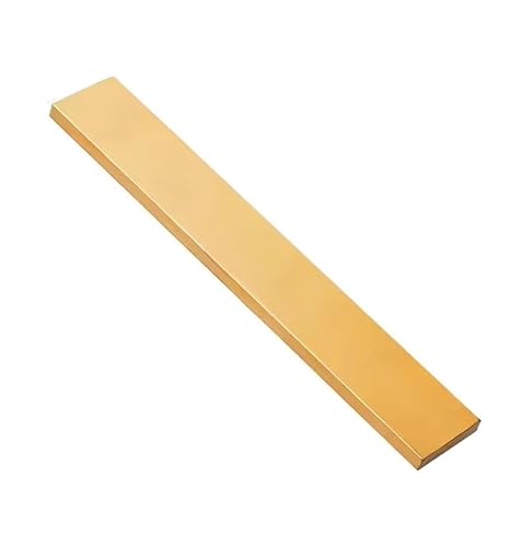 1 Stück Messing Flachstahlplatte Streifenstärken 3 mm 5 mm 10 mm 15 mm 20 mm Reines Kupfer Feststoffe Metallplattenmaterial Länge 200 mm 250 mm(2x5x200mm) von KXJSYL Tool