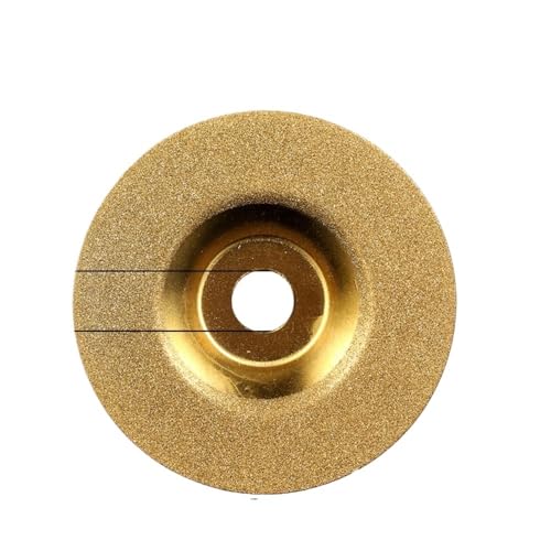 1 stück 2In1 Diamant-schleifscheibe Trockenschleifen Diamant-trennscheibe Polierscheibe for Stein Glas Winkelschleifer Zubehör Drehwerkzeug(Type B Gold) von KXJSYL Tool