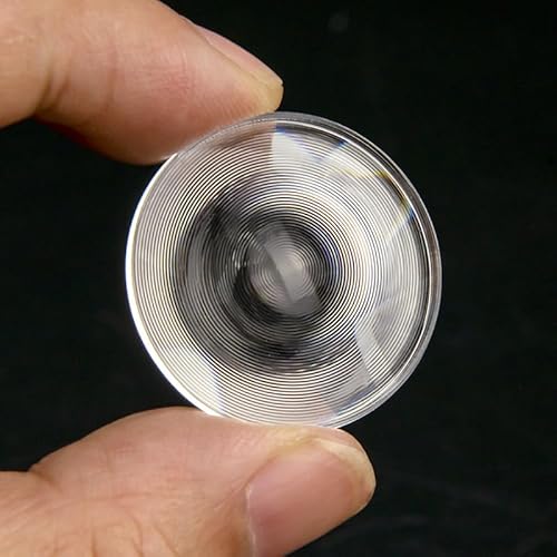 1 stück 50mm Optische PMMA Kunststoff Fresnel-linse Solar kondensator LED Linse Brennweite 28mm 35mm 60mm 40mm 45mm 50mm 70mm 100mm(35MM_2MM) von KXJSYL Tool
