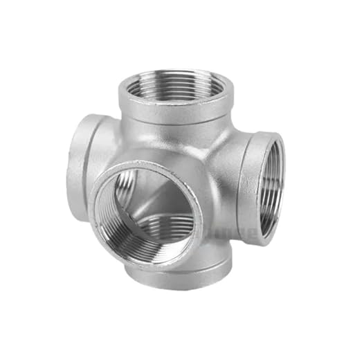 1 stück BSP Männlich + Weiblich Gewinde 3 4 5 Weg T YX Rohr Fitting 1/4 "3/8" 1/2 "3/4" 1 "2" gewinde SS304 Edelstahl Multifunktionale(G2 BSP) von KXJSYL Tool