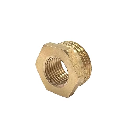 1 stück M14 M18 M20 M22 M27 M30 1/8 "1/4" 3/8 "1/2" 3/4 "BSP Männlich Zu Weiblich Gewinde Messing Reduzierstück Buchse Rohr Fitting Anschluss(F BSP1l4-M M20x1.5) von KXJSYL Tool