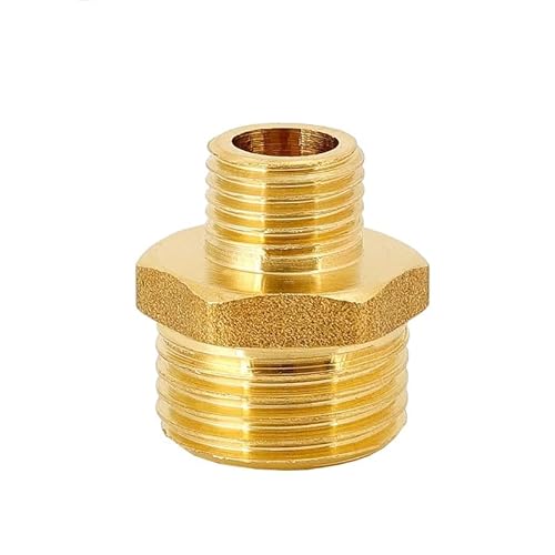 1 stück M22 M24 M26 M27 M28 M30 M35 1/2 "3/4" 1 "BSP Außengewinde Nippel Rohr Fitting anschluss Reduzierstück(M30x1.5-BSP3I4) von KXJSYL Tool