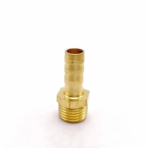1 stück Messing Schlauch Fitting 4mm-19mm Barb Schwanz 1/8 "1/4" 1/2 "3/8" BSP Innengewinde Kupfer Stecker Joint Koppler Adapter(12mm,3/8") von KXJSYL Tool