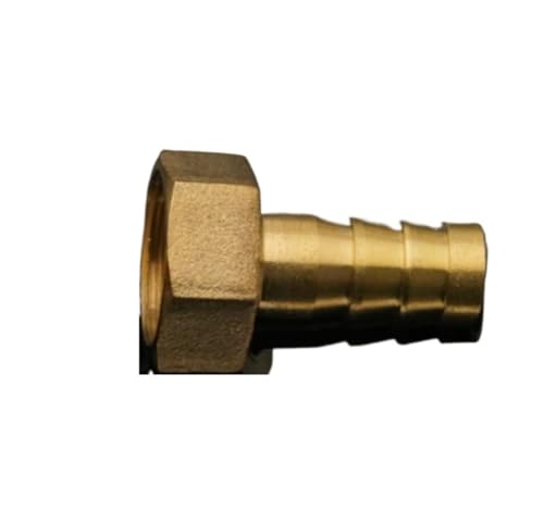 1 stück Rohr Armaturen Messing ID 3mm-25mm Schlauch Anschluss M6-M22 UND 1/8'' 1/4'' 3/8 "1/2'' Innengewinde Kraftstoff Luft Gas Wasser Rohr Öl(1/8") von KXJSYL Tool