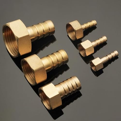 1 stück Rohr Armaturen Messing ID 3mm-25mm Schlauch Anschluss M6-M22 UND 1/8'' 1/4'' 3/8 "1/2'' Innengewinde Kraftstoff Luft Gas Wasser Rohr Öl(M16X1.5) von KXJSYL Tool
