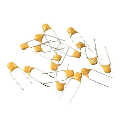 100 Stück monolithischer Keramikkondensator 50 V (100~106) 10 pF ~ 10 uF 102 103 104 105 22 pF 1 nF 10 nF 100 nF 0,01 uF 0,1 uF 1 uF P = 5,08 mm(681(680pF) 100pcs) von KXJSYL Tool