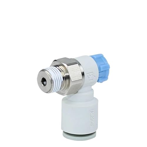 10PCS AS1211F AS2211F 3211F SMC Typ Speed ​​Controller Meter-in Drossel Ventil mit One-touch Fitting Pneumatische Fitting(AS1211F-M5-06A) von KXJSYL Tool