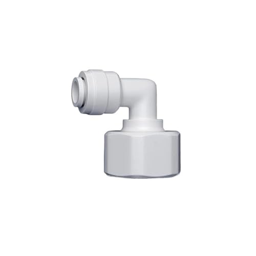 10Pcs Ellenbogen RO Wasser Fitting 90 Grad Männlich Weiblich Gewinde 1/4 3/8 POM Schlauch PE Rohr Anschluss Filter Umkehrosmose teile(12) von KXJSYL Tool