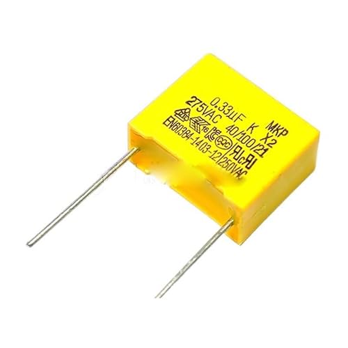 KXJSYL Tool 10pcs 275VAC Kondensator X2 Serie 0.01UF ~ 2.2UF Polypropylenfolienkondensator Neu 10nf 100nf 150nf 200nf 680nf 470nf 1UF(0.15UF 10mm) von KXJSYL Tool