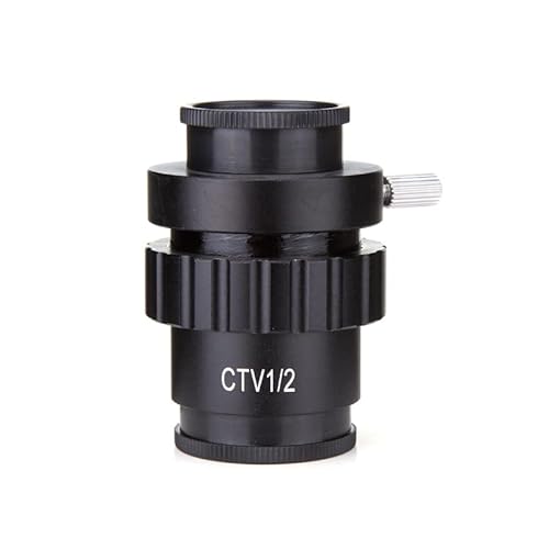 1PC 1/2 1/3 1X Adapter 0.3X 0.5XC Mount Objektiv Adapter for Video Digital Kamera Trinocular Stereo Mikroskop Zubehör(0.3X and CTV 1-3) von KXJSYL Tool