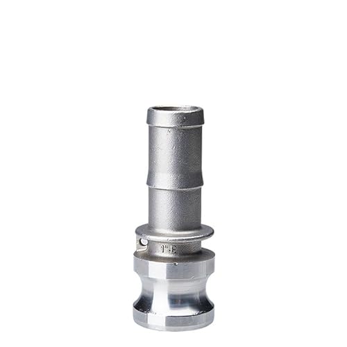 1PC 1/2 "3/4" 1“ 304 Edelstahl Garten Sprinkler Camlock Fitting Adapter Barb Camlock Schnell Trennen for Schlauch Pumpen Armaturen(E,3/4") von KXJSYL Tool