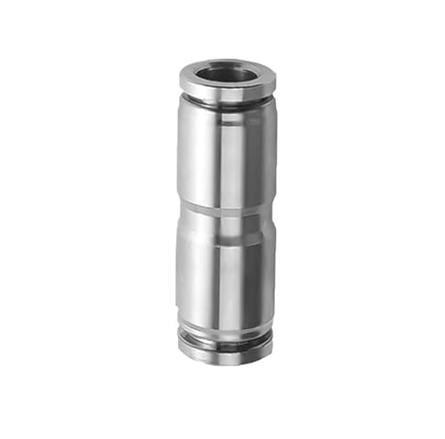 1PC 304 Edelstahl Luft Schlauch Fitting Pneumatische Rohr Anschluss Schnell Release Kupplung PG PU4 PU6 PU8 PU10 Luftröhre Metall fitting(PG16-12) von KXJSYL Tool