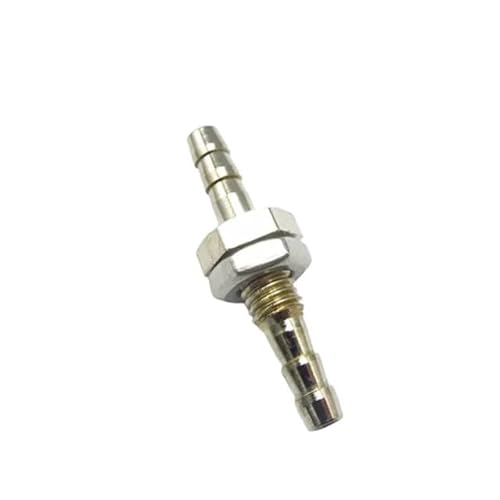 1PC 4mm Schlauch Barb Gleich Schott Messing Stacheldraht Rohr Rohr Fitting Koppler Stecker Adapter for Kraftstoff Gas Wasser(4mm plating) von KXJSYL Tool