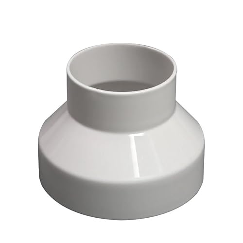 1PC ABS Auspuffrohr Minderer Adapter Belüftung Kanalisation Stecker Variable Durchmesser Rohr Armaturen Kanal Minderer(E) von KXJSYL Tool