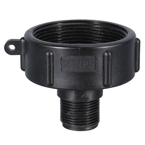 1PC Garten-Wasseranschlüsse mit 3/4 Zoll Hartrohradapter und IBC-Behälterarmaturen for 2" NPS-Kunststoffverbindungen von KXJSYL Tool