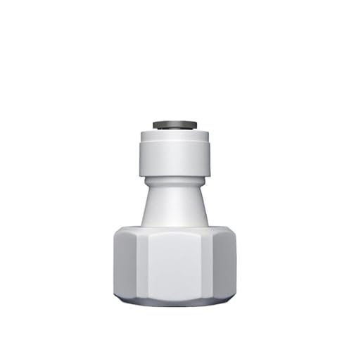 1PC Gerade Ro Schnell Wasser Fitting 1/4 "Schlauch Rohr 3/8" Männlich Weiblich Gewinde Kupplung Stecker Wasser Filter umkehrosmose Teile(3) von KXJSYL Tool