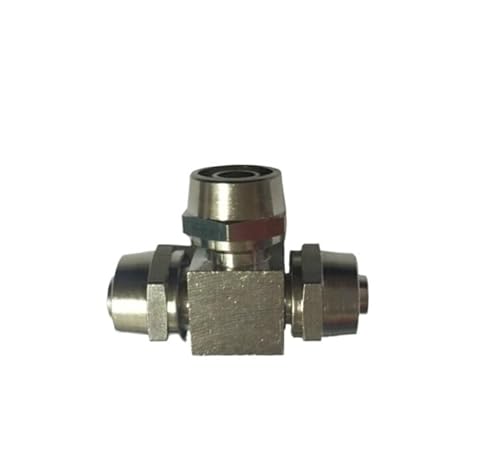 1PC PEG 8-6 PEG 6-8 8mm Bis 6mm Drei Weg T Union Messing Gerade pneumatische Rohr Schlauch Schnell Koppler Stecker Kupplung Fitting(3pcs PEG 6-8) von KXJSYL Tool