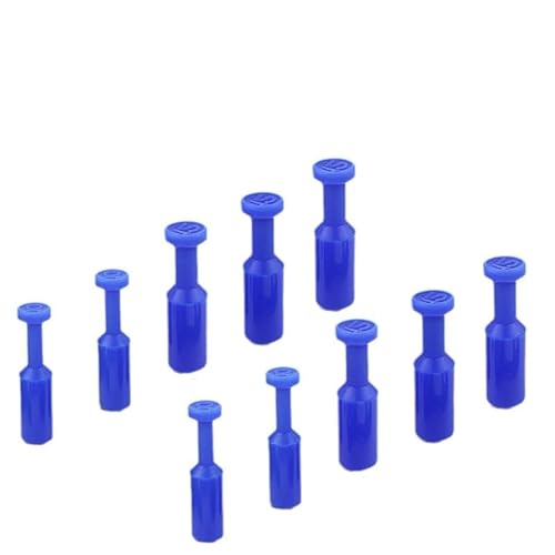 1PC Pneumatische Armaturen Rohr Stecker Air Quick Release Kupplung 4mm 6mm 8mm 10mm 12mm PU PE PV PY HVFF BUC Schlauch Fitting Anschlüsse(PP Blue,4MM) von KXJSYL Tool