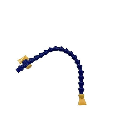 1PC Pneumatische Rohr 1/4 "3/8" 1/2 "BPS Außengewinde Kunststoff Flexible Wasser Öl Kühl Rohr Schlauch for Drehmaschine CNC Maschine(Round-300MM,1/4") von KXJSYL Tool