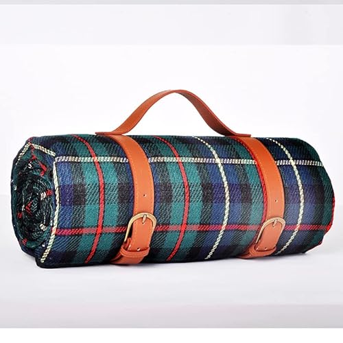1PC wasserdichte Outdoor-Picknick-Matte Camping Strandmatte bunt kariert Streifen rechteckige Schlafdecke Pad Wohnzimmer Teppich(Style 10,200x200cm) von KXJSYL Tool