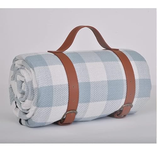 1PC wasserdichte Outdoor-Picknick-Matte Camping Strandmatte bunt kariert Streifen rechteckige Schlafdecke Pad Wohnzimmer Teppich(Style 3,150x200cm) von KXJSYL Tool