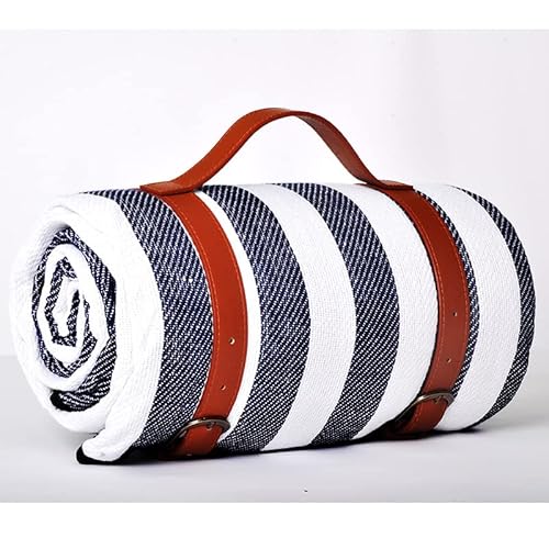 1PC wasserdichte Outdoor-Picknick-Matte Camping Strandmatte bunt kariert Streifen rechteckige Schlafdecke Pad Wohnzimmer Teppich(Style 8,150x200cm) von KXJSYL Tool