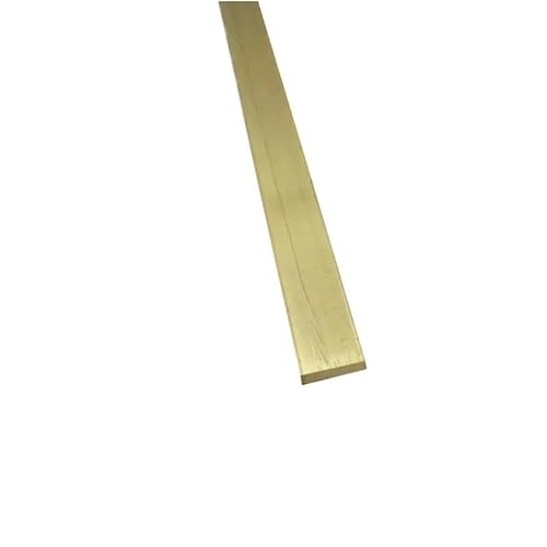 1PCS Länge 500mm H59 Messing Flache Bar Stange Blatt Streifen Dicke 2mm 3mm 4mm 5mm 6mm 8mm Solide Metall Platten Hause DIY CNC(Thickness 3mm,30x500mm) von KXJSYL Tool