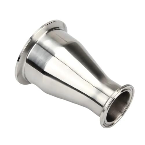 1pc OD(19 25 32 38 45 51 6376 89 102 108MM) 1.5 "2" 2.5 "3" 4 "304 Edelstahl Rohr Minderer Tri Clamp Ferrule Reducer Adapter(102mm to 89mm) von KXJSYL Tool