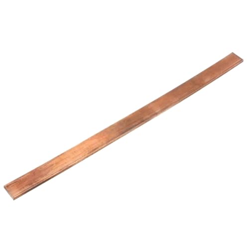 1pcs 99.9% Pure Coppers Coppers Strip Red Coppesr Pad Coppers Foil Coppers Plate Bar DIY CNC Material 250mm Length(3x15x250mm) von KXJSYL Tool
